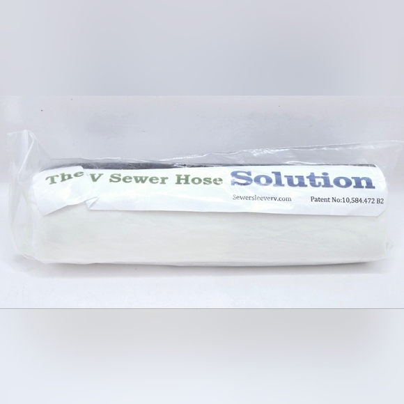 Sewersleeve disposable plastic sleeve for RV hoses. Plant based plastic sealed - Picture 2 of 4